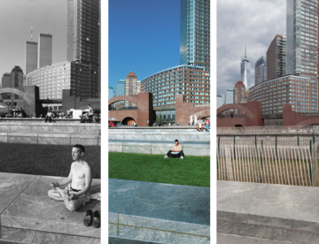 New York before and after - Battery Park