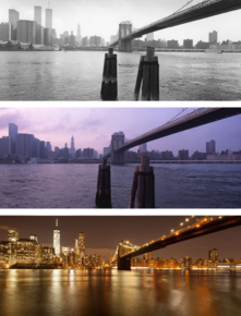 New York before and after - from Brooklyn